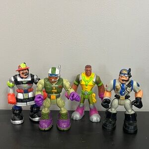 👨‍🚒 4-Mattel Fisher-Price Rescue Hero’s